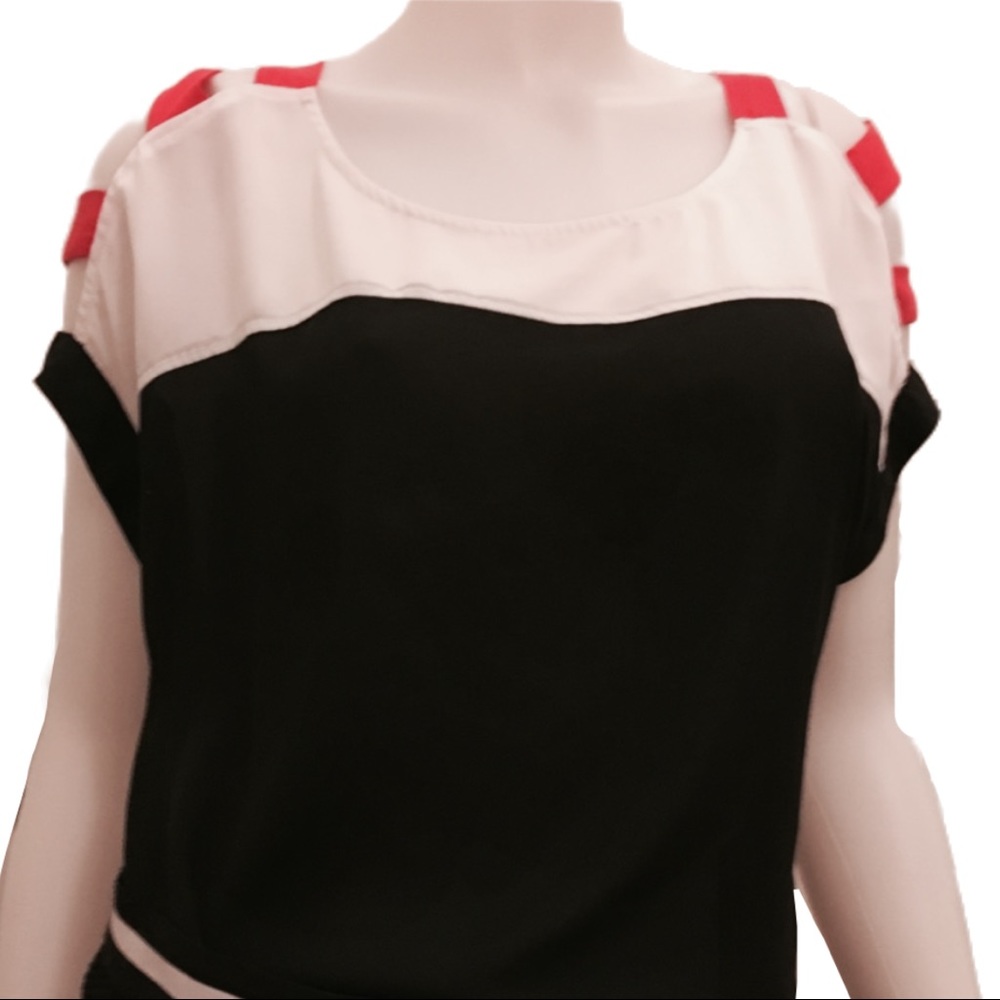Sheer blouse size M